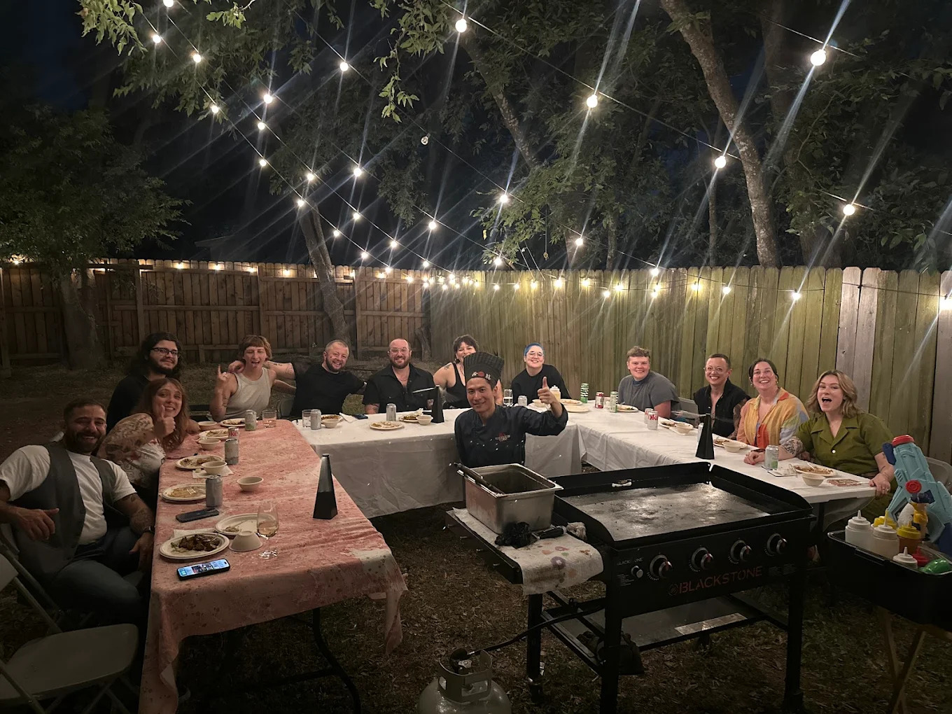 Gulf Coast hibachi dinner party in Venice, Florida